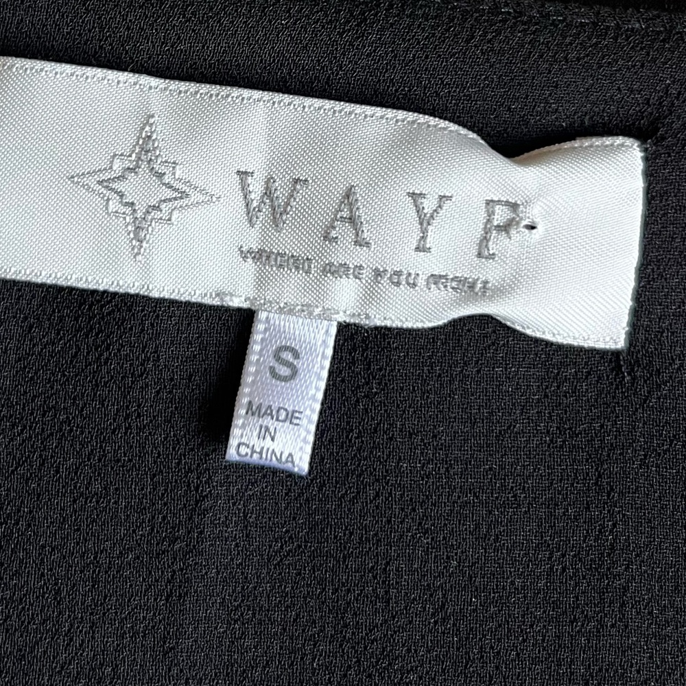 WAYF Faux Wrap Puff Sleeve Blouse - Picture 7 of 11
